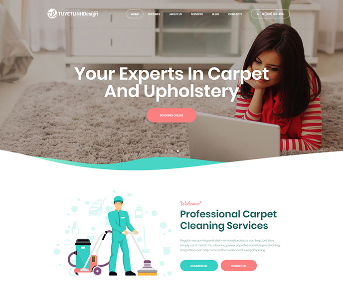 Mẫu website giới thiệu công ty - WDDTCT-00057