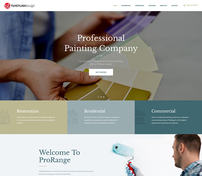 Mẫu website giới thiệu công ty - WDDTCT-00058
