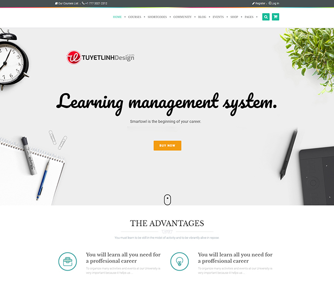 Mẫu website giáo dục - WDGD-00104