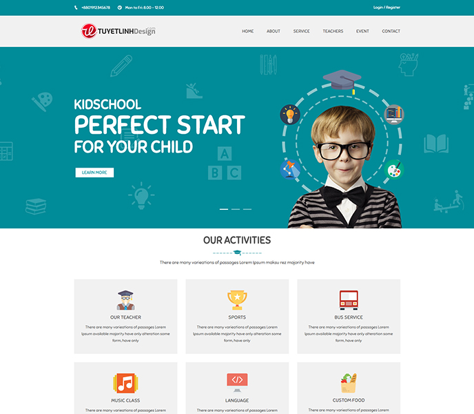 Mẫu website giáo dục - WDGD-00122