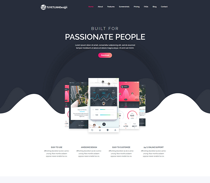 Mẫu website giới thiệu công ty - WDGTCT-00003