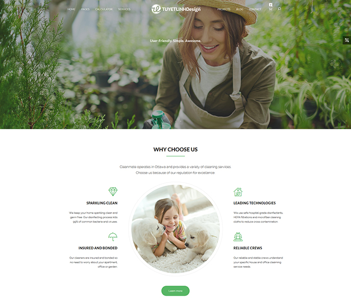 Mẫu website giới thiệu công ty - WDGTCT-00097