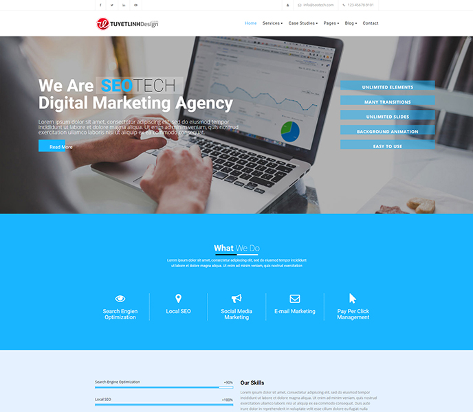 Mẫu website giới thiệu công ty - WDGTCT-00098