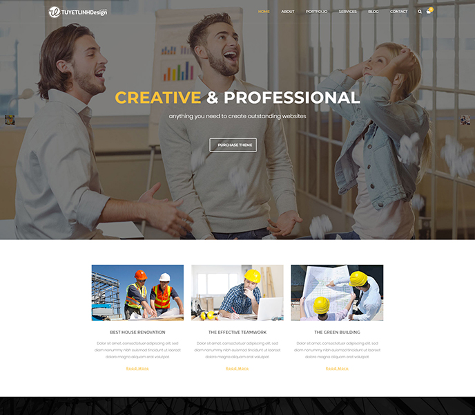 Mẫu website giới thiệu công ty - WDGTCT-00194