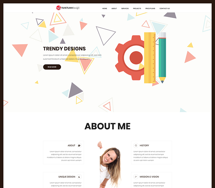 Mẫu website giới thiệu công ty - WDGTCT-00196