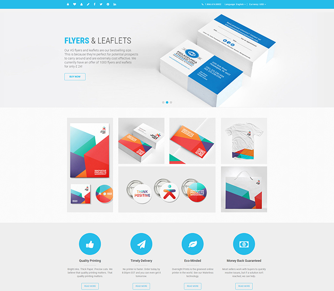 Mẫu website in ấn - WDIA-00293