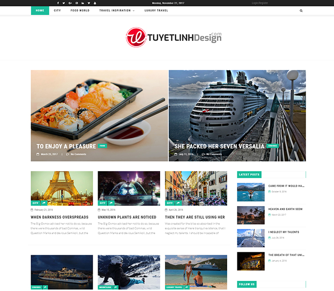 Mẫu website tin tức - WDTT-00179