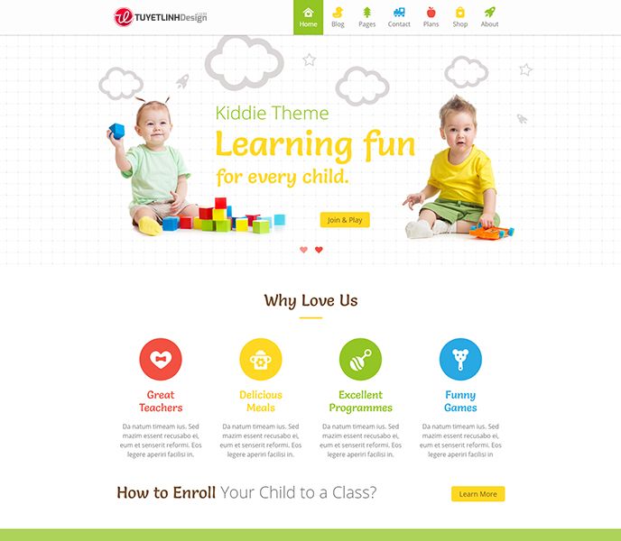 Mẫu website vui chơi, giải trí - WDVCKB-00252