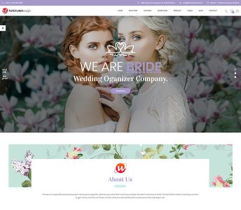 Mẫu website ảnh viện áo cưới - WDAC-00215