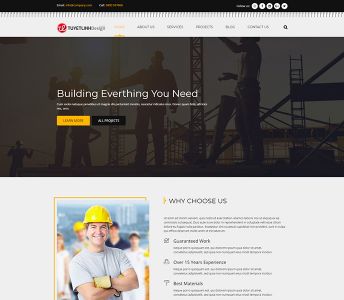 Mẫu website cơ khí, máy móc - WDCKMM-00268