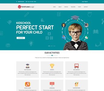 Mẫu website giáo dục - WDGD-00122