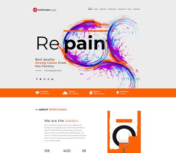 Mẫu website in ấn - WDIA-00295