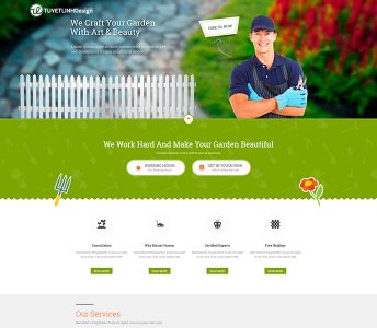 Mẫu website nông lâm nghiệp - WDNLN-00310