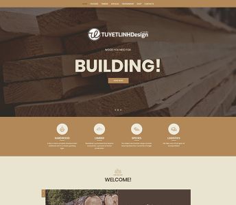Mẫu website nông lâm nghiệp - WDNLN-00313