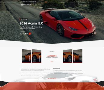 Mẫu website oto, xe máy - WDOTXM-00330
