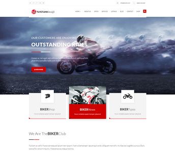 Mẫu website oto, xe máy - WDOTXM-00331