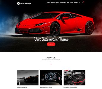 Mẫu website oto, xe máy - WDOTXM-00332