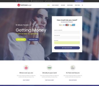 Mẫu website tài chính, chứng khoán - WDTCCK-00287