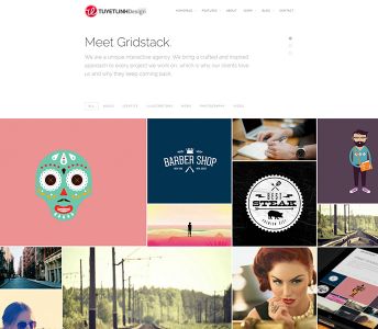 Mẫu website thương hiệu, logo - WDTHLG-00255