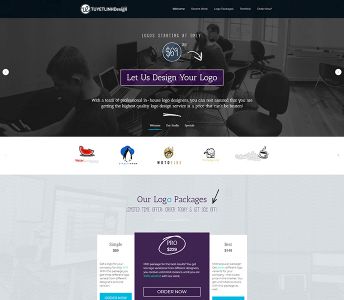 Mẫu website thương hiệu, logo - WDTHLG-00256