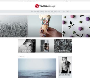 Mẫu website thương hiệu, logo - WDTHLG-00352