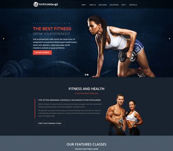 Mẫu website spa, thẩm mỹ viện, fitness - WDTMV-00274
