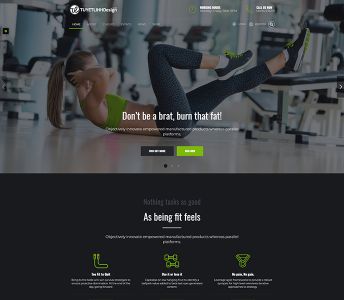 Mẫu website spa, thẩm mỹ viện, fitness - WDTMV-00275